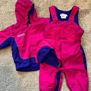 Columbia Tectonite snowpants, jacket & hat - size 2T